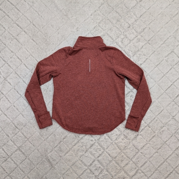 Nike Jacket Women's S Pink Cedar Sphere Element ¼ Zip Pullover Running Warm - Picture 8 of 8